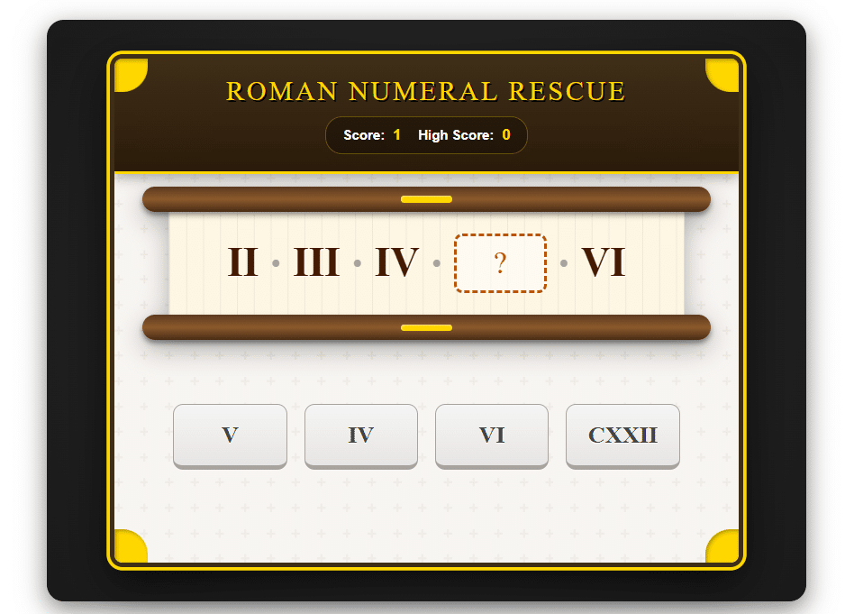 Roman Numerals
