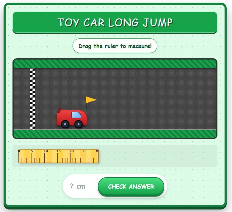 Toy Car Long Jump