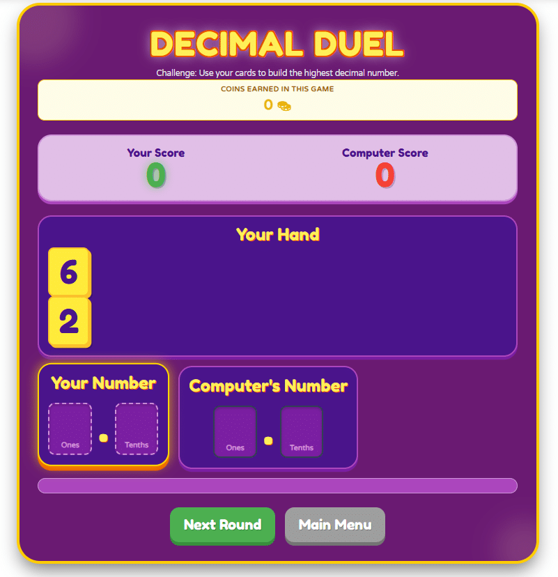Decimal Duel