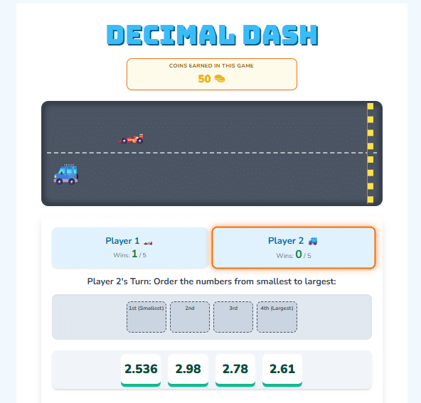 Decimal Dash